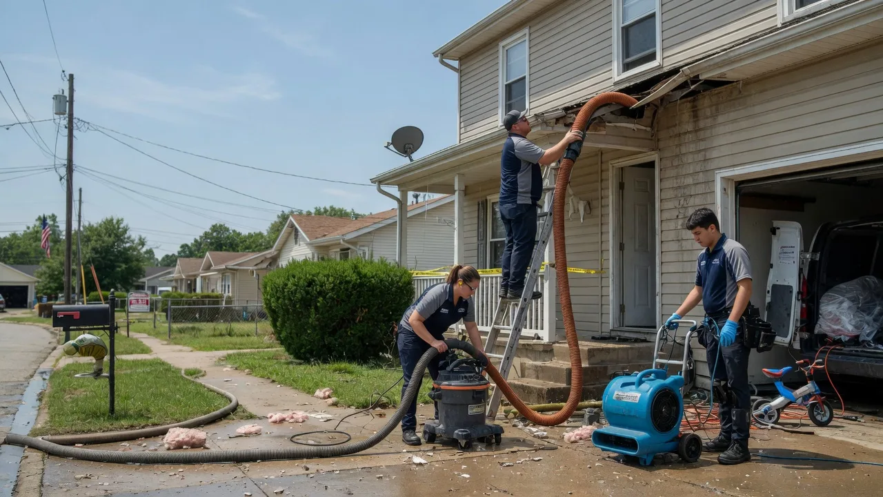 Water Damage Restoration in Bushnell, IL near me